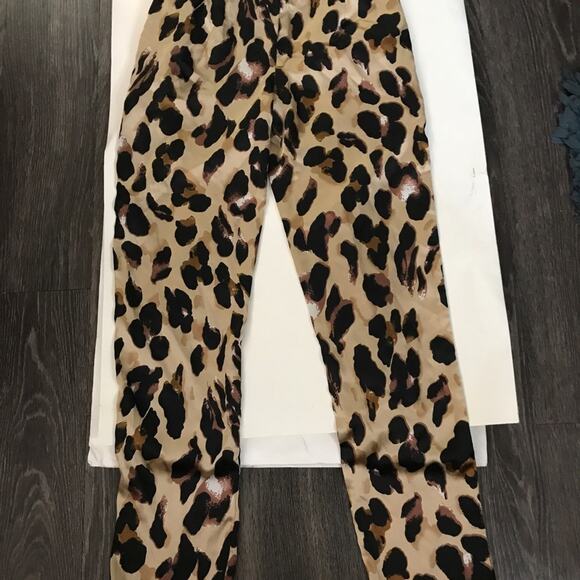 Nasty Gal So Fierce Leopard Pants 6 Dopamine Animal Print Mobwife Bratz Casua - Picture 3 of 7